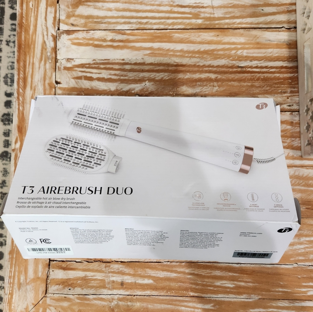 T3 AireBrush Duo - White and Rose Gold